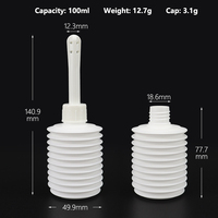 Bouteilles de douche vaginale jetables en plastique PE médical de 4 ml, 10 ml, 50 ml, bouteilles d'hygiène féminine pour le nettoyage, emballage de médicaments