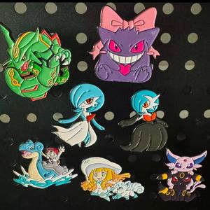 DM Pokemoned Pin's en émail, badge de revers en métal, broche de collection mignonne style dessin animé et anime pour sac à dos, vêtements, décoration, cadeau pour fans - Product Image 5