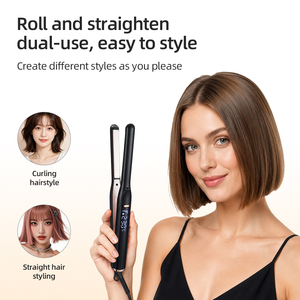 <span class=keywords><strong>Piastra</strong></span> per Capelli 2-in-1 Premium Mini con Piastre in Ceramica da 13mm, Temperatura Regolabile, Doppio Voltaggio per Casa e Salone - Product Image 3