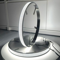 Lampu LED Ring Roda 17 Inci 4 Baris Warna Putih Stok AS Siap Kirim 5730 IP68 Tahan Air Kit Undergrow untuk ATV UTV Truk Pikap