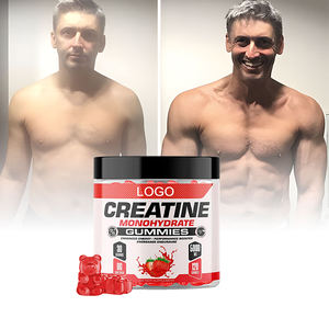 Solilan ผลิตภัณฑ์เสริมอาหารก่อนออกกำลังกาย5000มก. ครีเอตินโมโนไฮเดรตวิตามิน B12หมีเสริมพลังงานสำหรับผู้ใหญ่ - Product Image 1