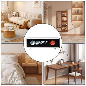 Lampada Notturna Planetaria Creativa Moderna a LED con Ricarica Wireless e Batteria Integrata per Casa, Ufficio, Scrivania, Camera da Letto e Comodino - Product Image 6