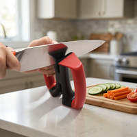 Aiguiseur de couteaux de cuisine ajustables, automatique, aiguiseur x-couteaux automatique,