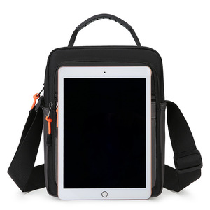 跨境批发2025新款时尚休闲百搭男士牛津单肩/斜挎包时尚收纳购物拉链包 - Product Image 4