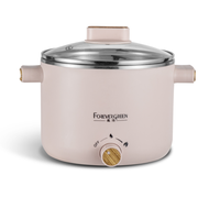Prix compétitif OEM marmite portable mini cuisinière de voyage poêle électrique antiadhésive multifonctionnelle pour sauté ragoût vapeur