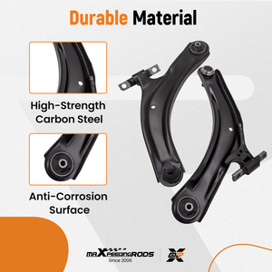 Braccio di Controllo e Giunto Sferico, Braccio a Forcella per Sospensioni Nissan Qashqai J10, X-Trail, Rogue, <span class=keywords><strong>Renault</strong></span> Koleos 2007 - 2016 - Product Image 4