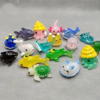 Миниатюрные фигурки из смолы для аквариума
