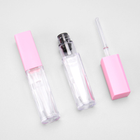 Tube de blush OMI grande capacité 15,3 ml en PET, conteneur de correcteur, emballage de fond de teint avec long pinceau en PETG