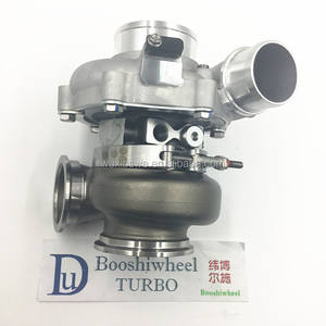 Booshiwheel G25 858161-5002S AR 0.72 871389-5005S ตลับลูกปืน G25-550 92AR V-band ตัวเรือนกังหันสแตนเลส - Product Image 5