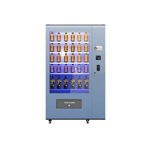 Custom bottle taste wine vending machine with credit card payment