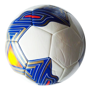 2020 2021 Hot Selling Adult Oem Customized Logo High Quality Official Size 5 Blue And White Football Soccer <span class=keywords><strong>Ball</strong></span> - Product Image 3