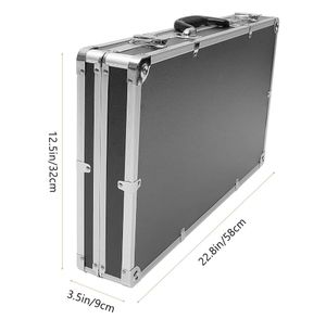 Factory Customizable Aluminum <strong>Briefcase</strong> ODM Universal Shockproof Case for Portable Instrument <strong>Storage</strong> Transport Durable Toolbox - Product Image 2