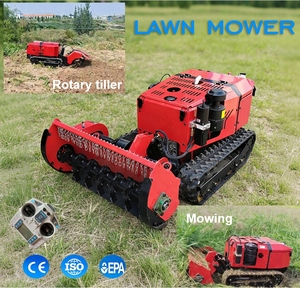 Cortadora de Césped Industrial Diésel de <span class=keywords><strong>800</strong></span> mm con Control Remoto, 4 Tiempos, para Terrenos Inclinados y Huertos - Product Image 1