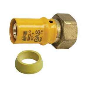 Raccord de gaz pivotant siège plat pour la plomberie-16X1/2 disponible 50mm 25mm 12mm 6mm tailles en acier au carbone acier inoxydable zinc BSP - Product Image 1