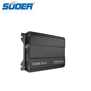 Suoer-Amplificador de coche, CL500.1D-H, 1500w, 4500w, 8000w, mono canal, Clase d