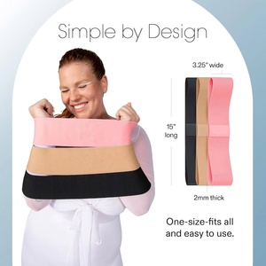 Banda Elástica de Nailon para Yoga, Tejida, Resistente, para Entrenamiento de Cadera, Levantamiento de Cadera, <span class=keywords><strong>Fitness</strong></span>, Mujeres, Sentadillas - Product Image 3