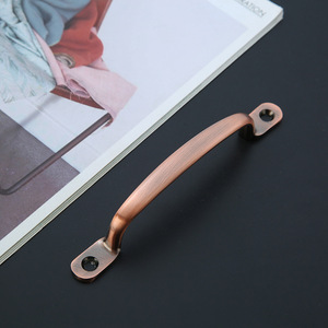 Modern Furniture Zinc Alloy U-Shaped Handle <b>Knob</b> <b>for</b> <b>Dresser</b> Drawer Cabinets Kitchen Bathroom Living Room Hotel Outdoor Drilling - Product Image 1