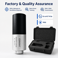 Sensor Inalámbrico de Vibración y Temperatura para Red de Dispositivos Múltiples y Sistema de Gestión de Flotas Ex Ia IIC T4 Ga Intrínsecamente Seguro