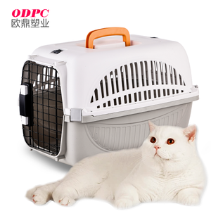 Özel katı evcil hayvan taşıyıcı havayolu onaylı PP seyahat kutusu nefes taşınabilir küçük hayvanlar moda araba hava seyahat - Product Image 1