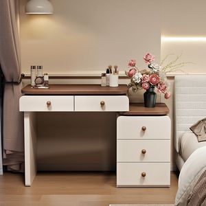 Cómoda Moderna para Dormitorio, Mueble de Almacenamiento Minimalista, Tocador de Una Pieza, Pequeño, Estilo Simple para el Hogar, Estilo <span class=keywords><strong>Netflix</strong></span> - Product Image 2