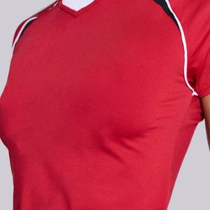 เสื้อฟุตบอลย้อนยุคแบบสั่งทำพิเศษสำหรับผู้หญิง เสื้อฝึกซ้อมฟุตบอลทรงวินเทจเข้ารูป ชุดกีฬาสโมสร เสื้อกีฬาแบบยืดหยุ่น - Product Image 4