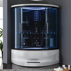 Cabina <span class=keywords><strong>de</strong></span> Ducha <span class=keywords><strong>de</strong></span> <span class=keywords><strong>Vapor</strong></span> para Baño Interior, <span class=keywords><strong>Sauna</strong></span> <span class=keywords><strong>de</strong></span> <span class=keywords><strong>Vapor</strong></span> <span class=keywords><strong>con</strong></span> Ducha <span class=keywords><strong>de</strong></span> Masaje, Habitación Combinada para Adultos - Product Image 3
