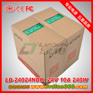 Fuente de Alimentación Ndr para Riel DIN, 24V 10A, Salida Única, Fuente de Alimentación Conmutada CA/CC para Uso Industrial - Product Image 5