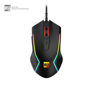 OEM Personnalisé Vente en Gros Éclairage Filaire de Haute Qualité Optique 7 Touches Programmable RVB Souris de Jeu 7200 DPI - Product Image 1