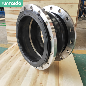 DIN PN16 Thép Carbon Mạ Kẽm Epdm Linh Hoạt Mặt Bích Loại Arch Bơm Compensator Đồng Tâm Giảm Cao Su Doanh - Product Image 4