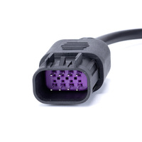 Adaptador de Diagnóstico OBD a 8 Pines para Vehículos Todoterreno (ATV) Polaris y Cables de Conexión para Motocicletas