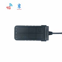 Rastreador GPS 4G Impermeable para Vehículos con Corte Remoto del Motor y Monitor de Consumo de Combustible para Camiones Pesados 9-100V DC