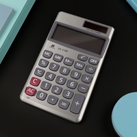 Calculatrice 8 Chiffres Double Puissance Cellule Solaire Électronique Table De Bureau Cadeau Promotionnel En Plastique Logo Personnalisé Calculatrice Électronique