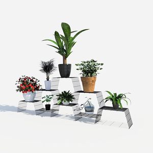 Modern Eight-Tier Metal Plant <b>Stand</b> Unique Designed Indoor Outdoor Garden Flower <b>Pot</b> Holder Low Price Home Decoration Planter - Product Image 6