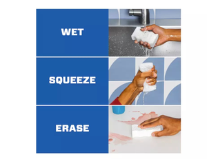 Éponge de nettoyage magique haute densité personnalisée gomme magique éponges à récurer <span class=keywords><strong>extra</strong></span> durables nettoyage blanc - Product Image 4