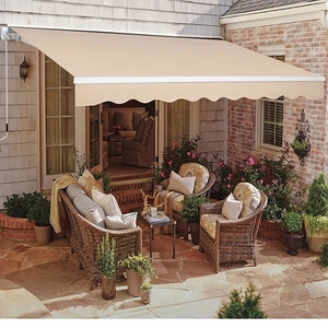 Accessoires de terrasse Pare-soleil imperméable Protection solaire Boîte complète escamotable auvent de toit extérieur porte de <span class=keywords><strong>douche</strong></span> couverture de fenêtre - Product Image 2