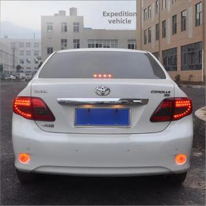 Modified Tail <b>Lights</b> 2007-2010 Replacement Red/Clear Lens Custom Fit Car <b>Light</b> Assembly YAB-TY-0016A 1 Year Warranty for - Product Image 6