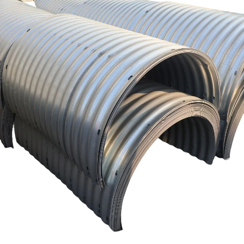 Assembly Bridge Highway Sewage Galvanized Corrugated Pipe - Metal ...