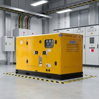 Groupe électrogène diesel silencieux CUMINS 500KW 625KVA triphasé 50Hz 60Hz certifié Euro 3, anticorrosion, pour complexe hospitalier au Bahreïn