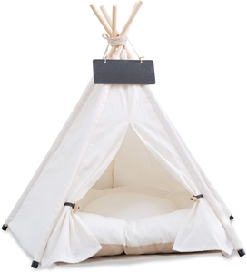 <span class=keywords><strong>Tipi</strong></span> Personalizado <span class=keywords><strong>para</strong></span> Mascotas, Cama Portátil <span class=keywords><strong>para</strong></span> <span class=keywords><strong>Perros</strong></span> y Cachorros, con Cojín Grueso - Product Image 4