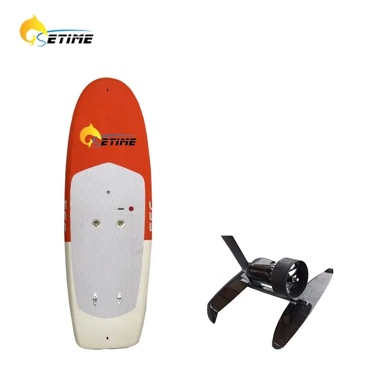 Prancha de surf elétrica motorizada de fibra de carbono para surf, produtos ideais, prancha elétrica para surf a jato