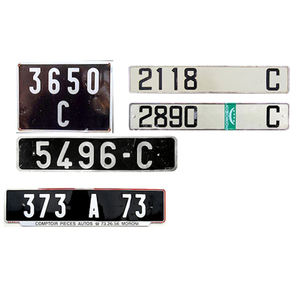 Plaques d'immatriculation en aluminium de voiture réfléchissantes à sublimation en relief personnalisées <span class=keywords><strong>des</strong></span> <span class=keywords><strong>Comores</strong></span> - Product Image 4