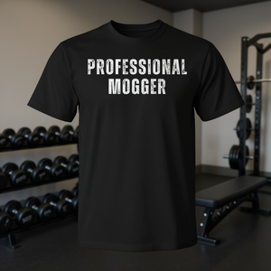 T-shirt promotionnel satirique personnalisable pour la musculation et le fitness Mogger - Product Image 2