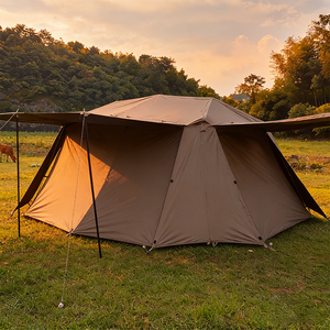 Tente de <span class=keywords><strong>camping</strong></span> gonflable quatre saisons pour l'extérieur, toit épaissi, terrain montagneux, ouverture rapide entièrement automatique, tissu Oxford - Product Image 1