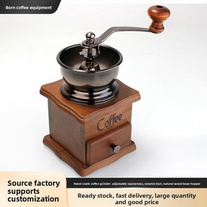 <span class=keywords><strong>เครื่อง</strong></span><span class=keywords><strong>บด</strong></span><span class=keywords><strong>กาแฟ</strong></span>แบบมือหมุน วินเทจ แกนเซรามิกขนาดเล็ก อุปกรณ์บดเมล็ด<span class=keywords><strong>กาแฟ</strong></span>แบบแมนนวล สำหรับดริป<span class=keywords><strong>กาแฟ</strong></span> ปรับแต่งโลโก้ได้ รุ่นคลาสสิค - Product Image 3