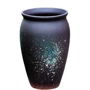 Rough Ceramic Flower Pots 40cm Large Outdoor Planters For Home Gardening Floor <b>Standing</b> Coarse Pottery <b>Vases</b> - Product Image 5
