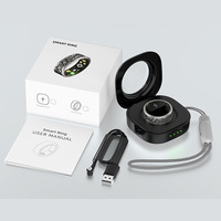 Nouvelle bague connectée 2026 de style moderne avec moniteur de fréquence cardiaque et SpO2, podomètre pour contrôle via application, personnalisable pour le sport et le quotidien