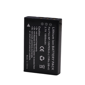 NP-120 D-L17 DB-43 BP-1500s 1800mAh แบตเตอรี่สำหรับฟูจิฟิล์ม F10 F11 M603 ซูมสำหรับเพนแท็กซ์ MX4 MX550 สำหรับริโก้ GX8 300G กล้อง - Product Image 4