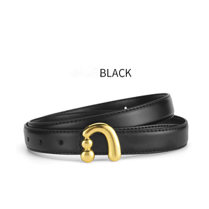 <span class=keywords><strong>Ceinture</strong></span> en cuir <span class=keywords><strong>pour</strong></span> femmes maigres <span class=keywords><strong>pour</strong></span> robes <span class=keywords><strong>Ceinture</strong></span> fine <span class=keywords><strong>pour</strong></span> pantalon en jean avec boucle dorée - Product Image 5