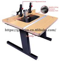 Petite Table pliante industrielle, établi pour travail du bois, pouces, Mini plaque roulante en bakélite pour Machine à coupe électrique