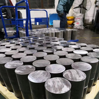 Varilla de aluminio industrial 1050 2024 T4 7075 T6 110mm 120mm 130mm barra redonda 1070 6061 2024 servicio de corte de material de aleación disponible